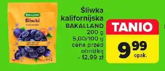 Carrefour Śliwki suszone Bakalland oferta