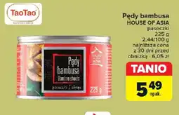 Carrefour Market Pędy bambusa w paseczkach House of asia oferta