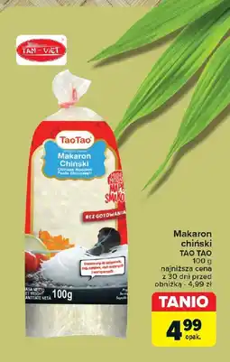 Carrefour Market Makaron chiński Tao tao oferta