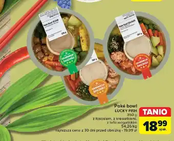 Carrefour Market Sałatka poke bowl alala Lucky fish oferta