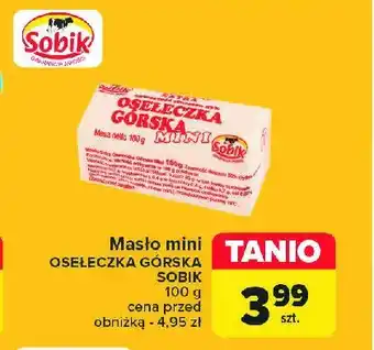 Carrefour Masło extra Sobik oferta