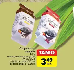 Carrefour Chipsy nori original Sen soy oferta