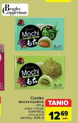 Carrefour Ciasteczka mochi matcha flavor Kaoriya oferta
