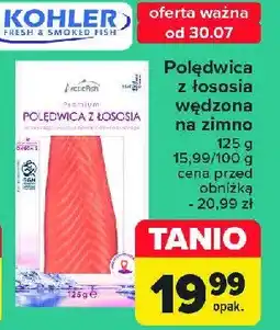 Carrefour Polędwica z łososia wędzona Arctic fish oferta