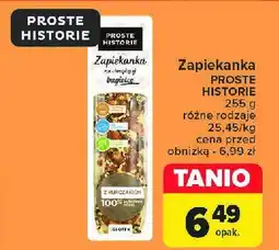 Carrefour Zapiekanka na chrupiącej bagietce z pieczarkami Iglotex proste historie oferta