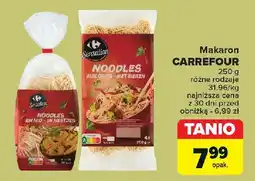 Carrefour Makaron noodle Carrefour Sensation oferta