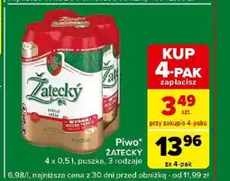Piwo Zatecky Svetly Lezak