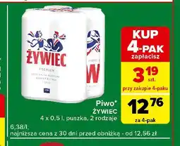 Carrefour Express Piwo Żywiec Jasne Pełne oferta