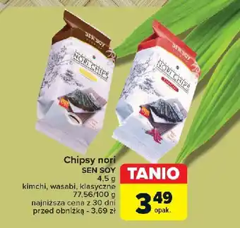 Carrefour Chipsy nori original Sen Soy oferta