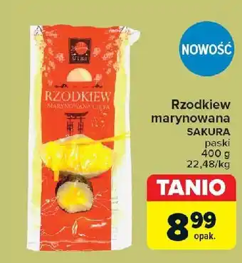 Carrefour Rzodkiew marynowana Sakura oferta