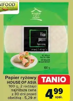 Carrefour Papier ryżowy okrągły House Of Asia oferta