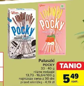 Carrefour Paluszki cookies & cream Pocky oferta