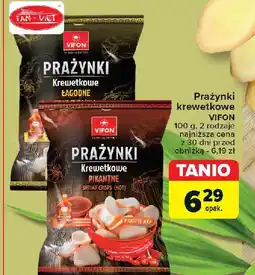 Carrefour Prażynki krewetkowe pikantne Vifon oferta
