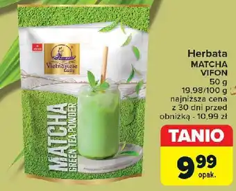 Carrefour Herbata zielona matcha Vifon oferta