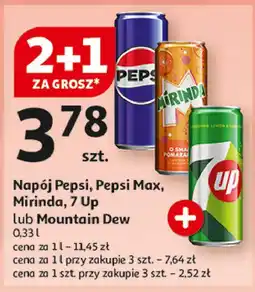 Auchan Napoj orange Mirinda oferta