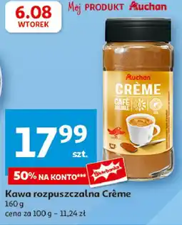 Auchan Kawa crema Auchan oferta