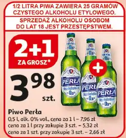 Auchan Piwo Perła Bezalkoholowa oferta