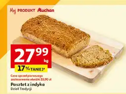 Auchan Pasztet z indyka oferta