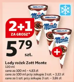 Auchan Lód Zott Monte oferta