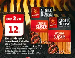 Auchan Kiełbasy śląskie Sokołów Grill House oferta