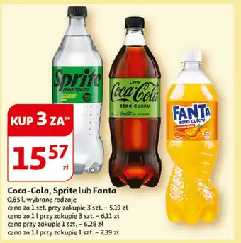 Auchan Napój pomarańczowy Fanta oferta