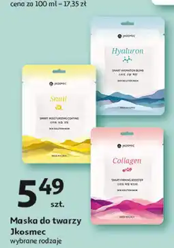 Auchan Maseczka do twarzy collagen Jkosmec oferta