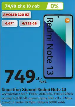 Auchan Smartfon redmi note 13 5g Xiaomi oferta