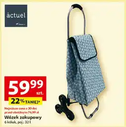 Auchan Wózek zakupowy 32 l Actuel oferta
