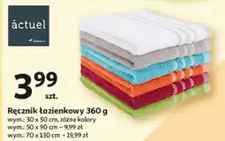 Auchan Ręcznik 70 x 130 cm Actuel oferta