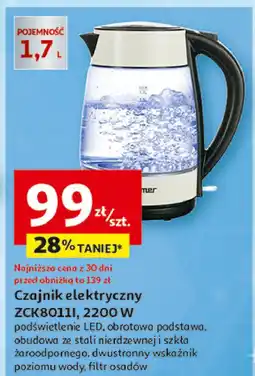 Auchan Czajnik zck8011i Zelmer oferta