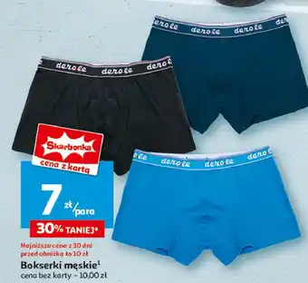 Auchan Bokserki męskie oferta