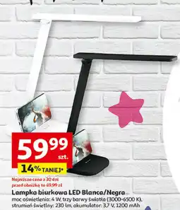 Lampka biurkowa negra
