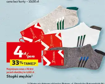 Auchan Stopki męskie oferta