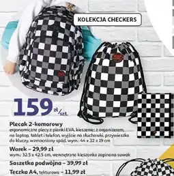 Auchan Worek na buty checkers Coolpack oferta