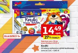 Auchan Kredki Moje Bambino oferta
