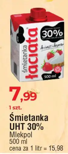 E.Leclerc Śmietanka 30% Łaciata oferta