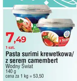 E.Leclerc Pasta surimi z serem camembert Wodny Świat oferta