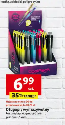 Auchan Długopis wymazywalny Coolpack oferta