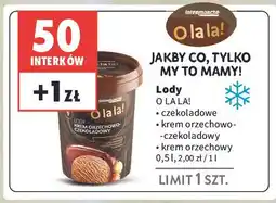 Intermarche Lody czekoladowe Intermarche O La La! oferta