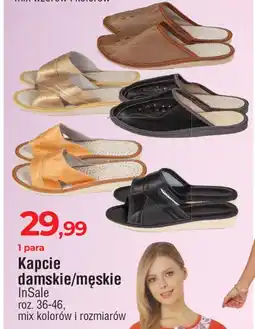 E.Leclerc Kapcie męskie 36-46 Insale oferta