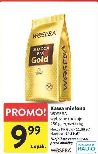 Intermarche Kawa Woseba Mocca Fix Gold oferta