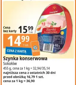 E.Leclerc Szynka konserwowa wieprzowa Sokołów oferta