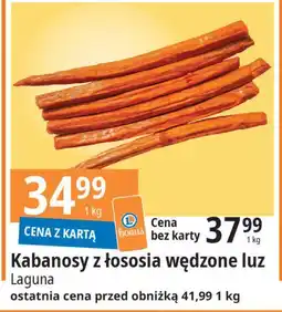 E.Leclerc Kabanosy z łososia wędzone Laguna oferta