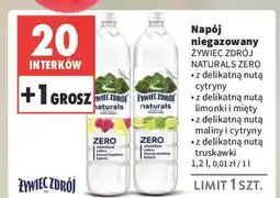 Intermarche Woda z nutą limonki i mięty Żywiec Zdrój Naturals oferta