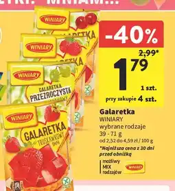 Intermarche Galaretka truskawkowa Winiary oferta