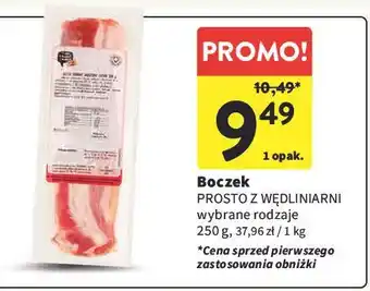 Intermarche Boczek Prosto Z Wędliniarni oferta