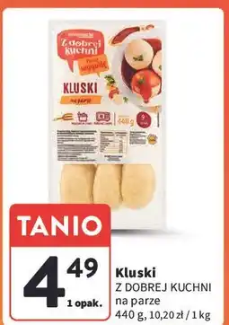 Intermarche Kluski na parze Z Dobrej Kuchni oferta