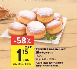 Intermarche Pączek z nadzieniem śliwkowym Reva oferta