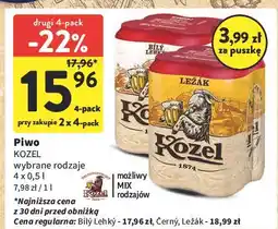 Intermarche Piwo Kozel Bily Lehky oferta