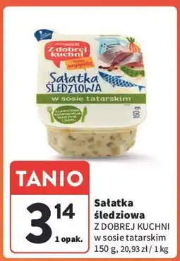 Intermarche Sałatka śledziowa w sosie tatarskim Z Dobrej Kuchni oferta